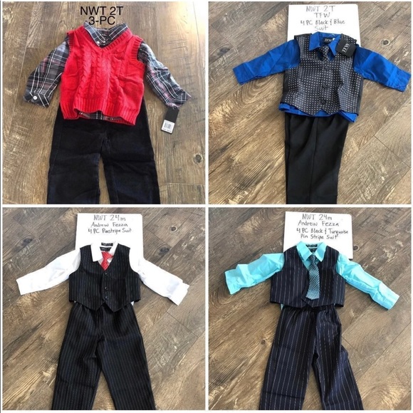 NWT 24 m / 2T 4PC Suit Bundle